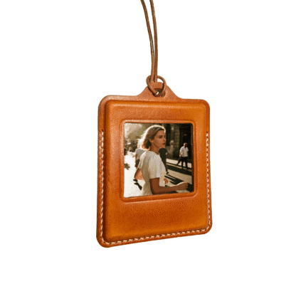 Genuine Leather Case for E-Ink Fridge Magnet