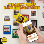Yellow E-Ink Fridge Magnet - Image 2