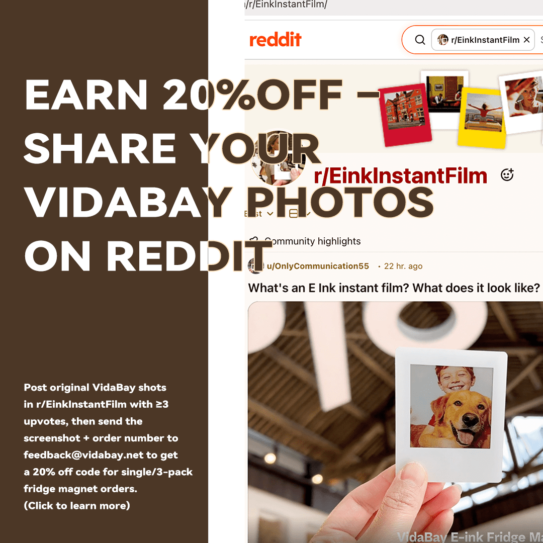 VidaBay Reddit 20% Off Promotion