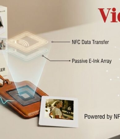 How NFC-Powered E-Ink Displays Work (No Battery Explained)