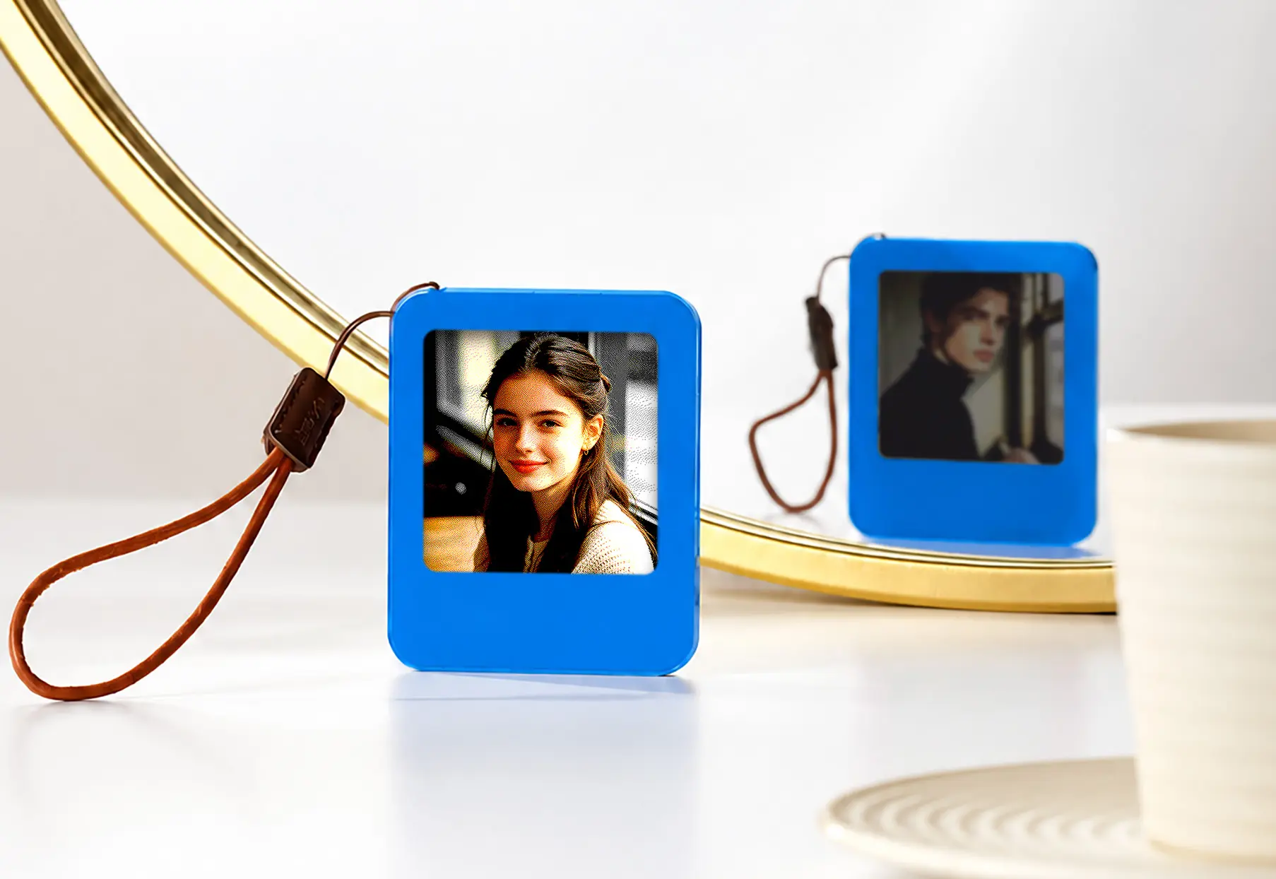 blue