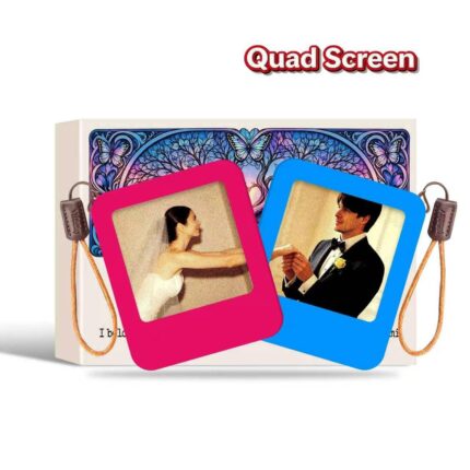 VidaBay Couple Duo – Dual-Sided E-Ink Gift Set | Red & Blue
